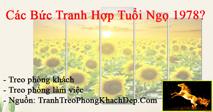 Tuổi Mậu Ngọ 1978 treo tranh gì hợp với tranh gì